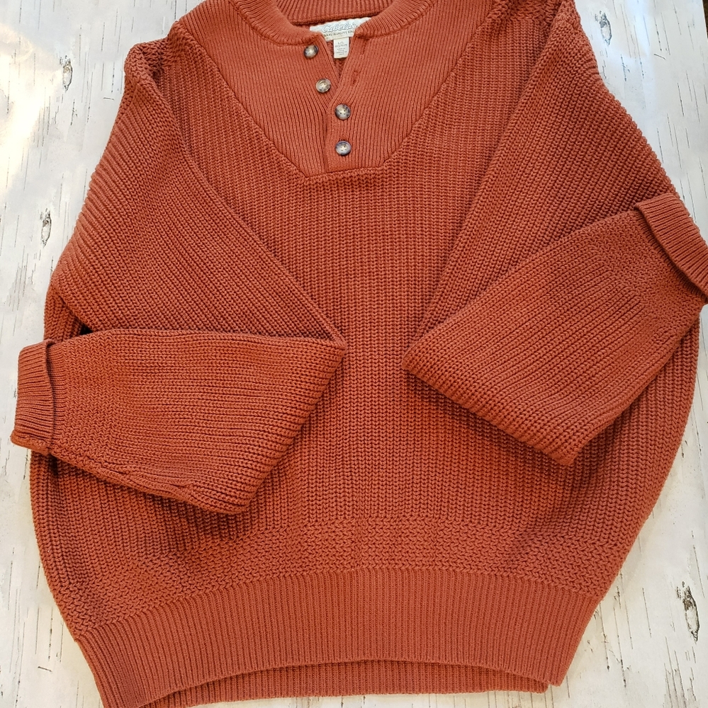 Cabela's Men's L Cotton ribbed sweater